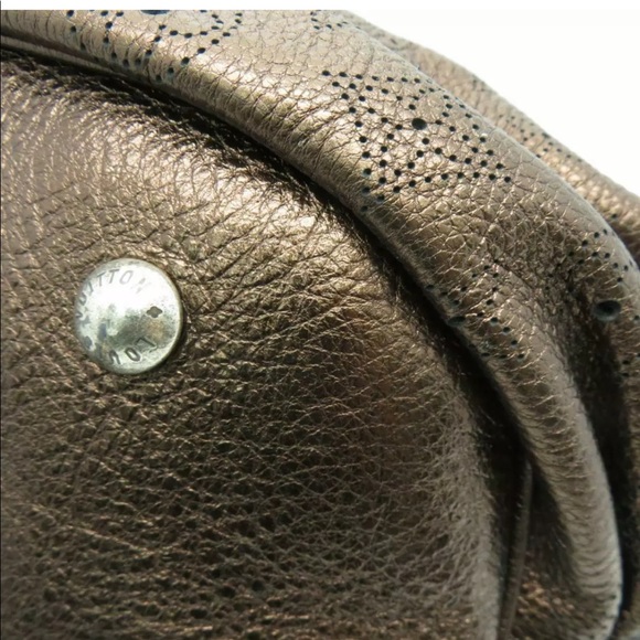 Auth Louis Vuitton LV Mahina L Monogram Bronze - Picture 10 of 14